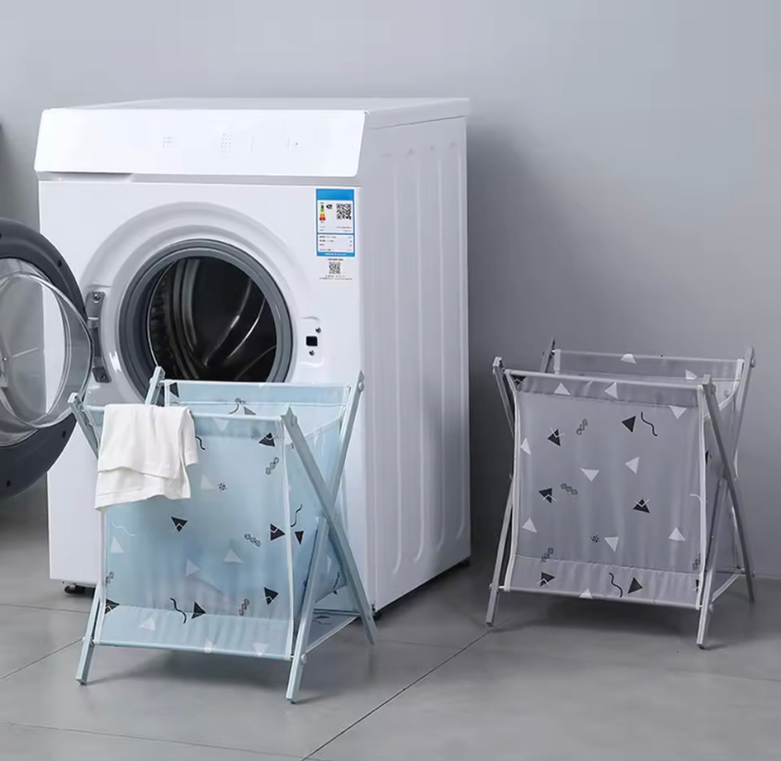 Foldable Laundry Clothes Storage Bucket, Waterproof Home Laundry Basket, Dirty Cloth Sorting Storage Organizer Foldable Laundry Clothes Storage Bucket, Waterproof Home Laundry Basket, Dirty Cloth Sorting Storage Organizer